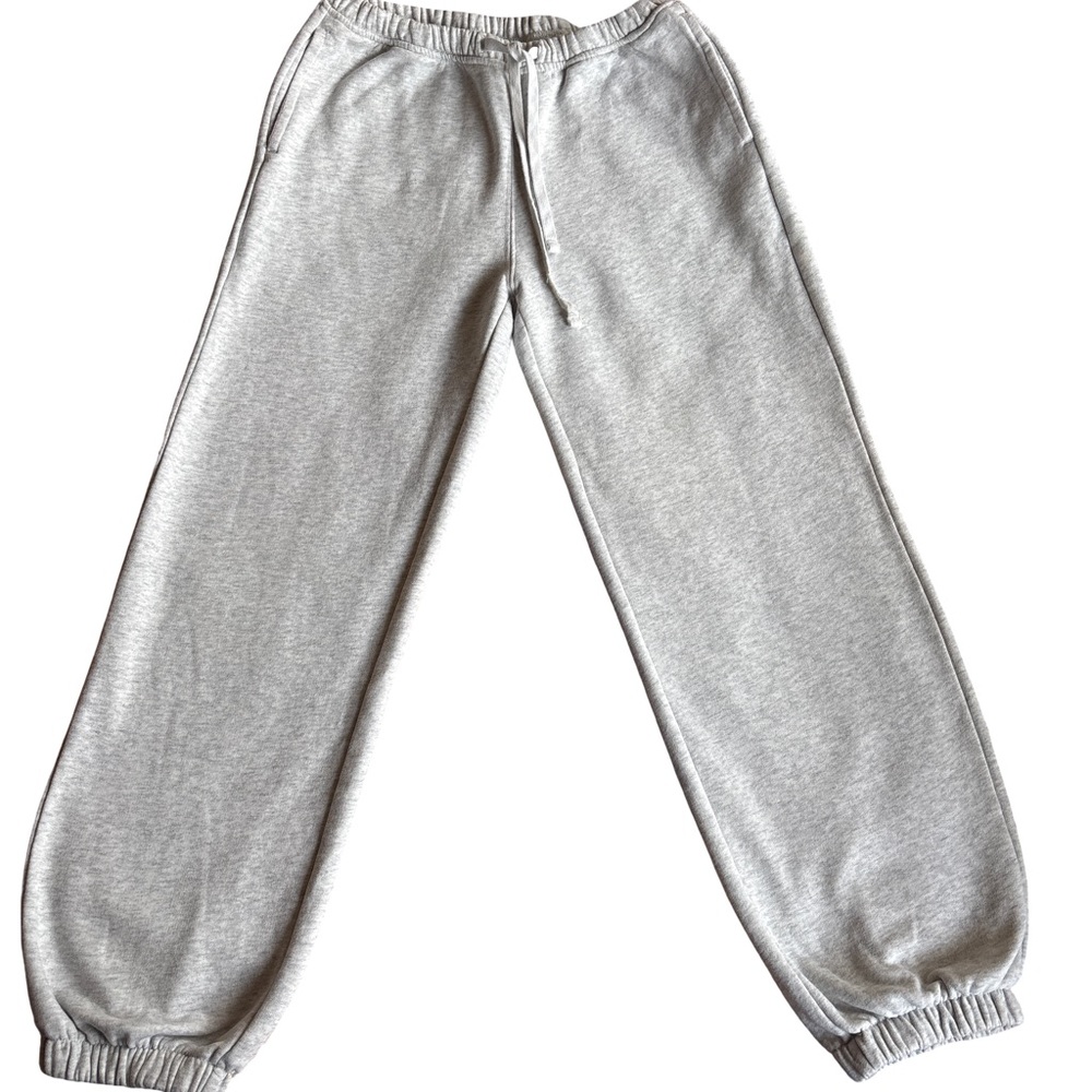 Hollister Women’s Light Gray Elastic Waist Sweatpants XXS